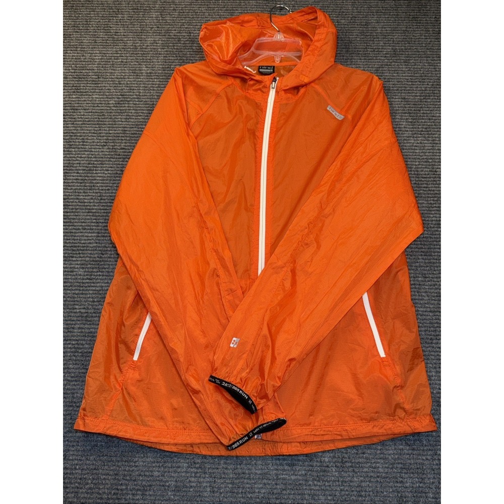 HIND Microlight Vibrant  Orange Size Large 42-44  Running Wind Breaker Jacket